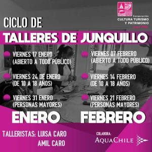 La Corporación de Cultura, Turismo y Patrimonio invita a personas de todas las edades a explorar el ancestral arte del junquillo. Este ciclo de talleres se desarrollará en el Espacio Cultural Natalis, ofreciendo una oportunidad única para aprender, crear y compartir en comunidad.