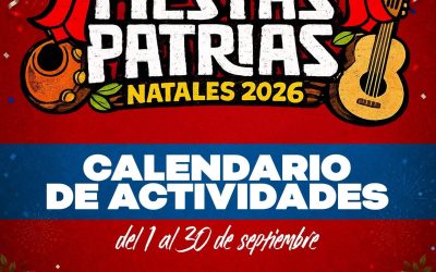 Natales celebra Fiestas Patrias 2026 con un amplio calendario de actividades durante septiembre.